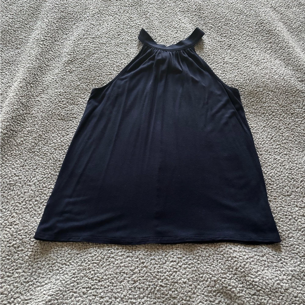 Sweet LOFT Halter Neck Tank (Navy)